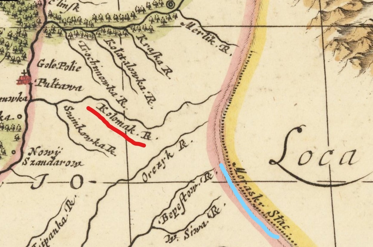 Muravsky Shliakh na karti