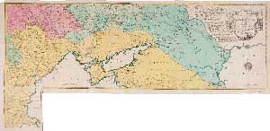 12 Karta Nimetska Augsburg 1769