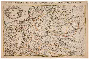 5 Karta z Hollandii 1700