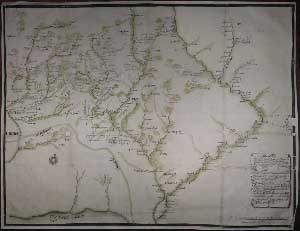 8 Landkarta Slobidskyh Polkiv 1730